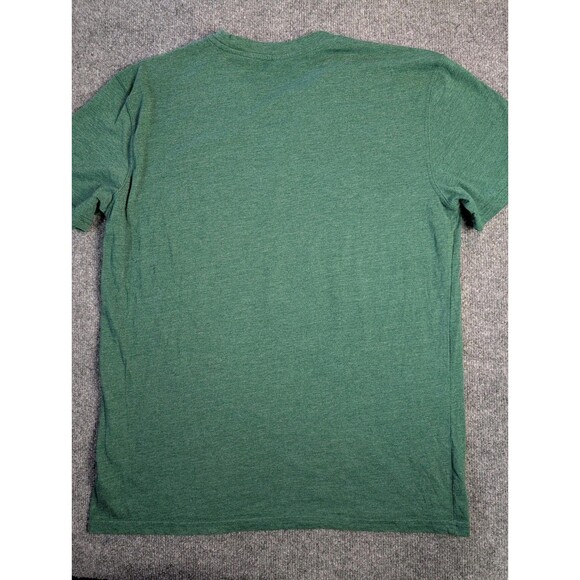 ​UO Oregon Ducks NCAA College Shirt Men's Large Green Yellow Football 4th and 1 - Picture 5 of 9